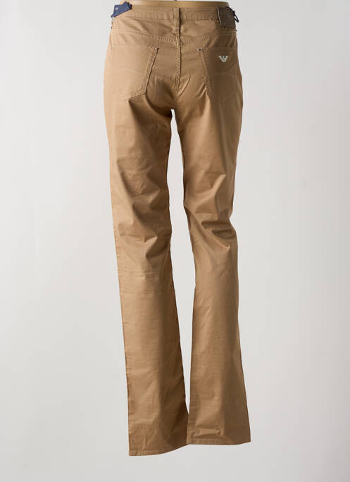 Pantalon slim bej ARMANI femeie