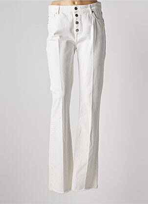 Blugi cu croială evazată alb ACQUAVERDE femeie