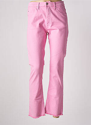 Blugi cu croială dreaptă roz ACQUAVERDE femeie