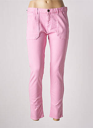 Blugi cu croială slim roz ACQUAVERDE femeie