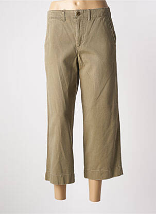 Pantalon 7/8 talie cu cleme mărime normală verde RALPH LAUREN femeie