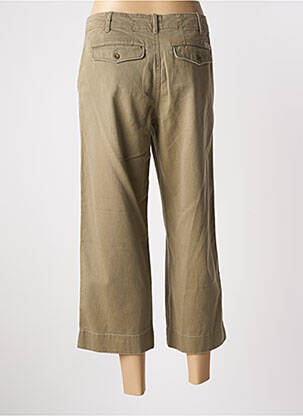 Pantalon 7/8 talie cu cleme mărime normală verde RALPH LAUREN femeie