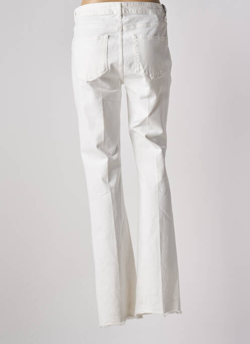 Blugi cu croială evazată alb ACQUAVERDE femeie
