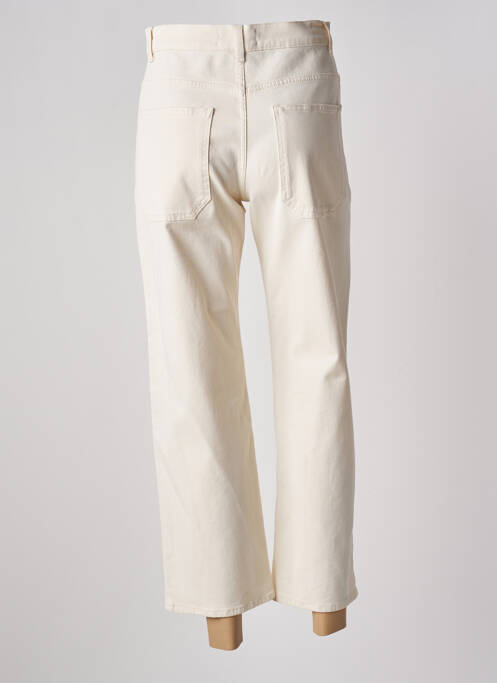 Blugi cu croială dreaptă bej ACQUAVERDE femeie