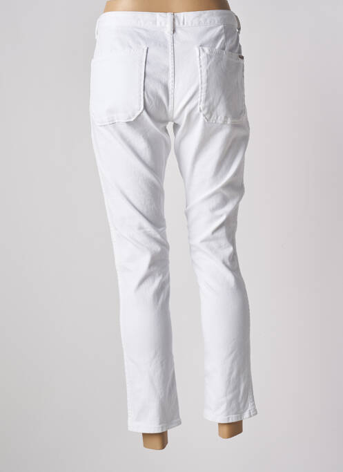 Blugi cu croială slim alb ACQUAVERDE femeie