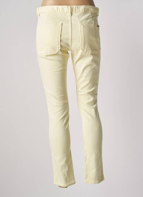 Blugi cu croială slim galben ACQUAVERDE femeie