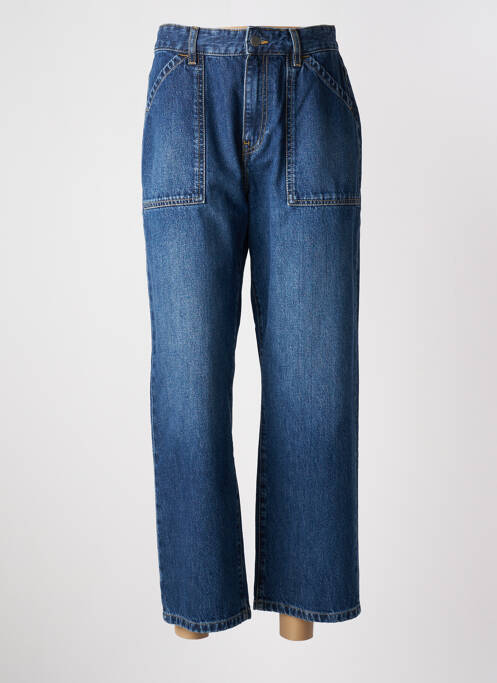 Blugi cu croială largă albastru ACQUAVERDE femeie