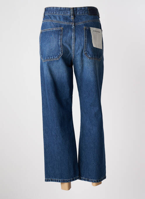 Blugi cu croială largă albastru ACQUAVERDE femeie