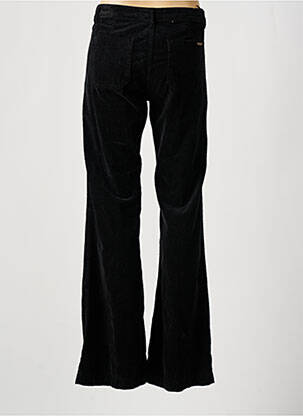 Pantalon evazat elasticitate mărime normală negru ACQUAVERDE femeie