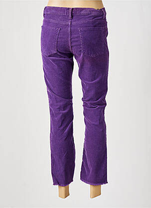 Pantalon 7/8 elasticitate mărime normală violet ACQUAVERDE femeie