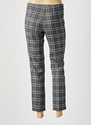 Pantalon 7/8 talie cu cleme mărime normală gri ROSSO 35 femeie