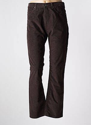 Pantalon drept elasticitate talie înaltă maro ACQUAVERDE femeie