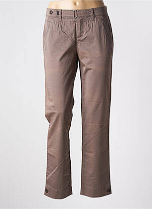 Pantalon drept elasticitate talie joasă gri HUGO BOSS femeie