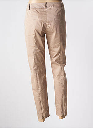 Pantalon 7/8 elasticitate mărime normală bej PAULE KA femeie