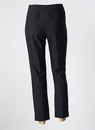 Pantalon 7/8 talie înaltă talie înaltă negru PAULE KA femeie
