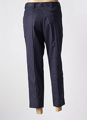Pantalon 7/8 talie cu cleme mărime normală albastru INES DE LA FRESSANGE femeie