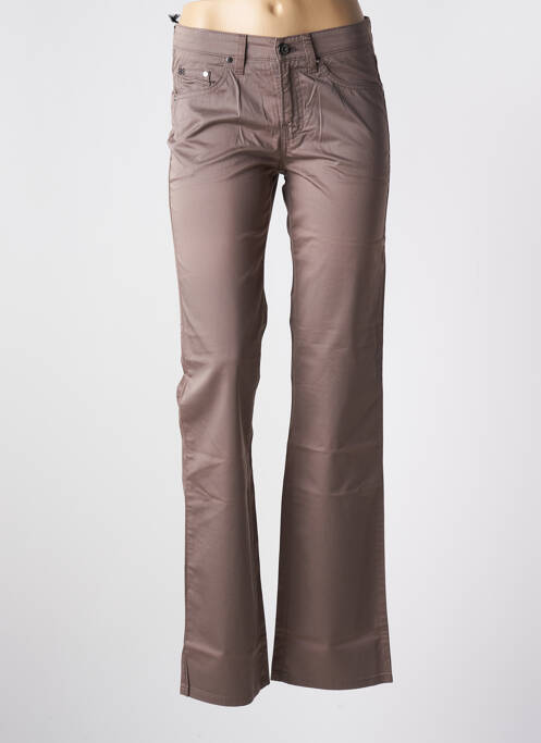 Pantalon drept gri HUGO BOSS femeie