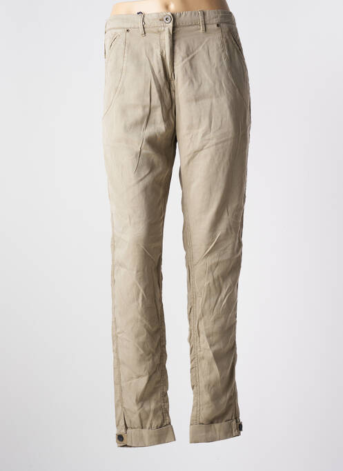 Pantalon drept bej AERONAUTICA femeie