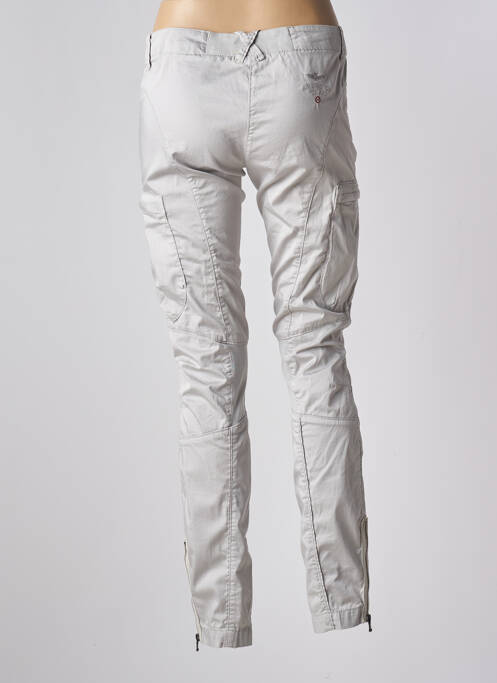 Pantalon cargo gri AERONAUTICA femeie