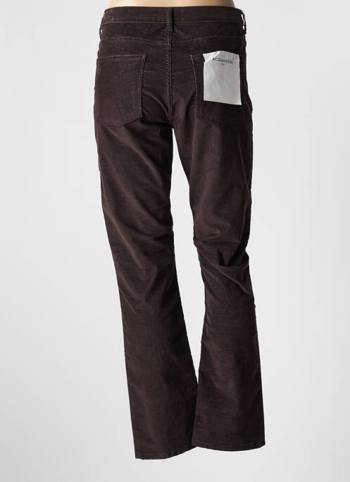 Pantalon drept maro ACQUAVERDE femeie