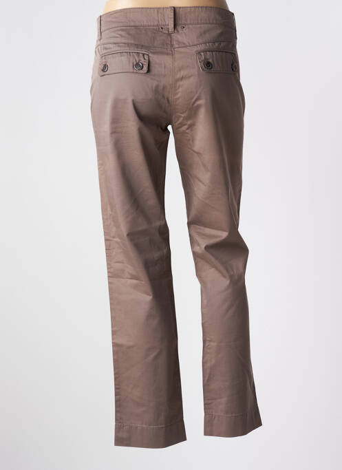 Pantalon drept elasticitate talie joasă gri HUGO BOSS femme
