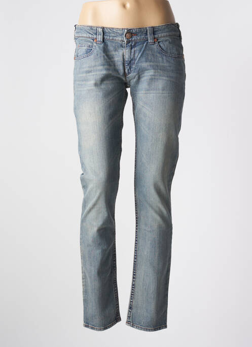 Blugi cu croială slim albastru ARMANI femeie