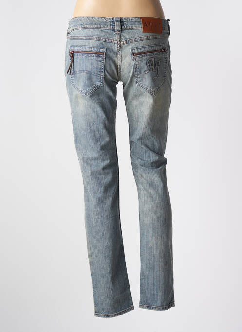 Blugi cu croială slim albastru ARMANI femeie