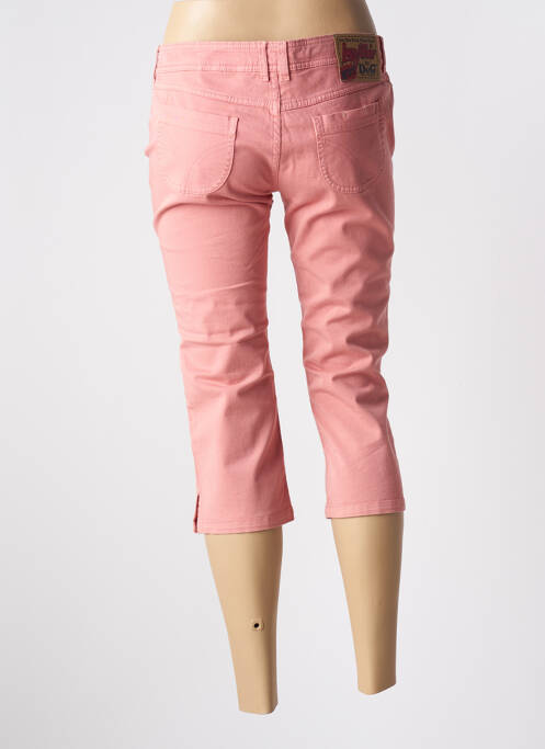 Pantalon trei sferturi roz DOLCE & GABBANA femeie