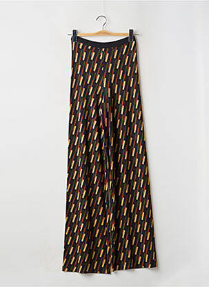 Pantalon larg talie înaltă talie înaltă negru SIYU femeie