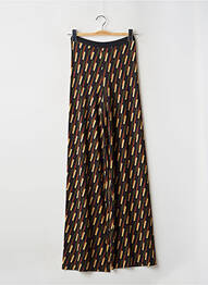 Pantalon larg talie înaltă talie înaltă negru SIYU femeie