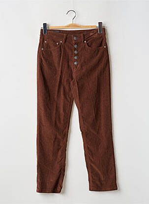 Pantalon 7/8 maro DONDUP femeie