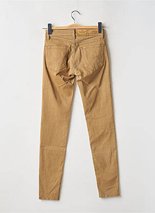 Pantalon slim țesătură poplin mărime normală bej RALPH LAUREN femeie
