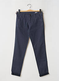 Pantalon 7/8 elasticitate talie joasă albastru TEDDY SMITH femme