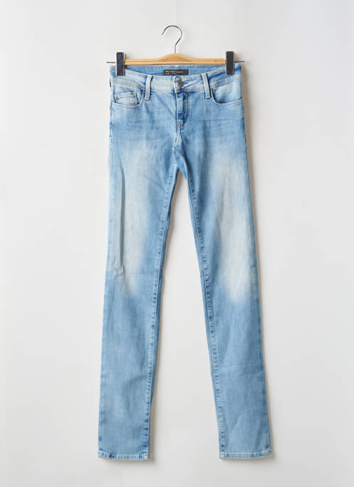 Blugi cu croială slim albastru TEDDY SMITH femeie