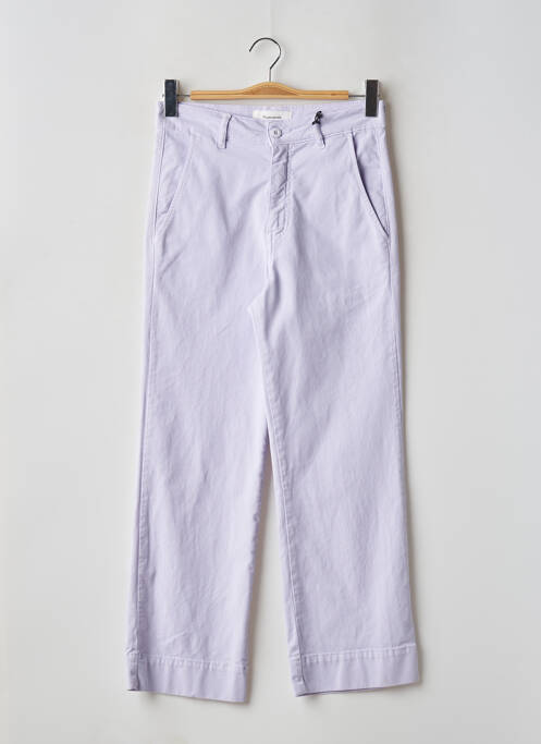 Pantalon drept violet ACQUAVERDE femeie