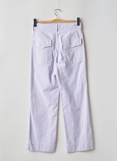 Pantalon drept violet ACQUAVERDE femeie
