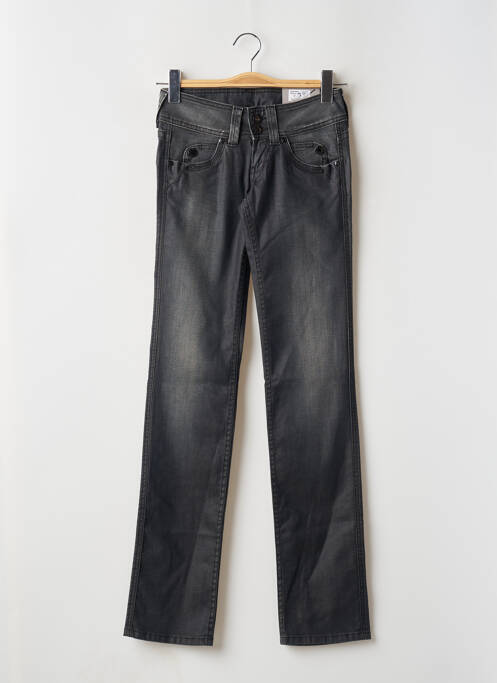 Blugi cu croială dreaptă gri PEPE JEANS femeie