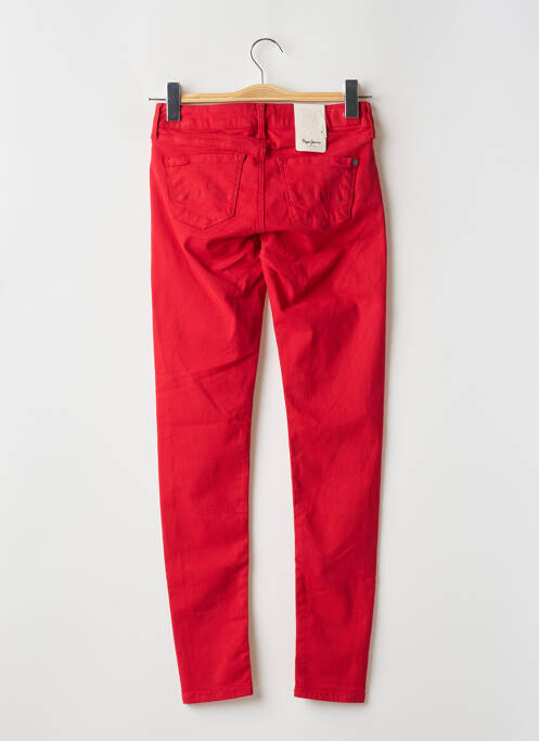 Pantalon slim roșu PEPE JEANS femeie