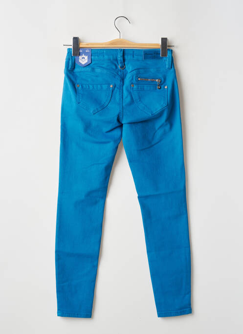 Pantalon slim albastru deschis FREEMAN T.PORTER femeie