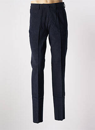 Pantalon slim țesătură catifea talie înaltă albastru HACKETT bărbat