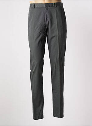 Pantalon slim țesătură poplin talie înaltă verde PAUL SMITH bărbat