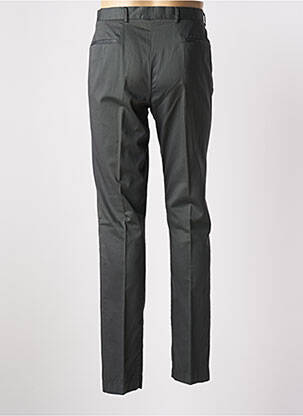 Pantalon slim țesătură poplin talie înaltă verde PAUL SMITH bărbat