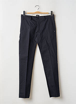 Pantalon chino țesătură poplin talie înaltă albastru LIU JO femeie