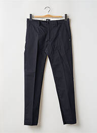 Pantalon chino țesătură poplin talie înaltă albastru LIU JO femme