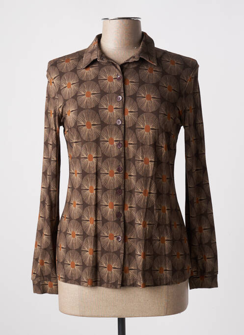 Cămașă maro SIYU femeie