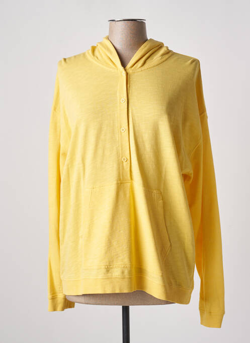 Hanorac cu glugă galben HARTFORD femeie