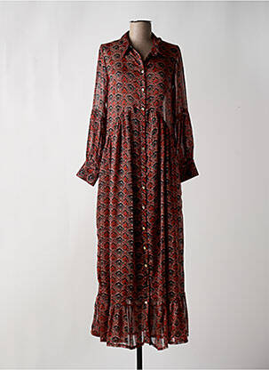 Rochie lungă portocaliu OPULLENCE femeie