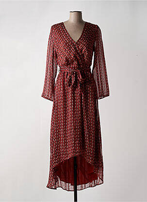 Rochie midi portocaliu LA PETITE ETOILE femeie