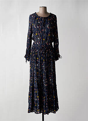 Rochie lungă albastru TEDDY SMITH femeie