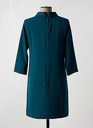 Rochie scurtă mâneci 3/4 mâneci 3/4 verde MOLLY BRACKEN femeie